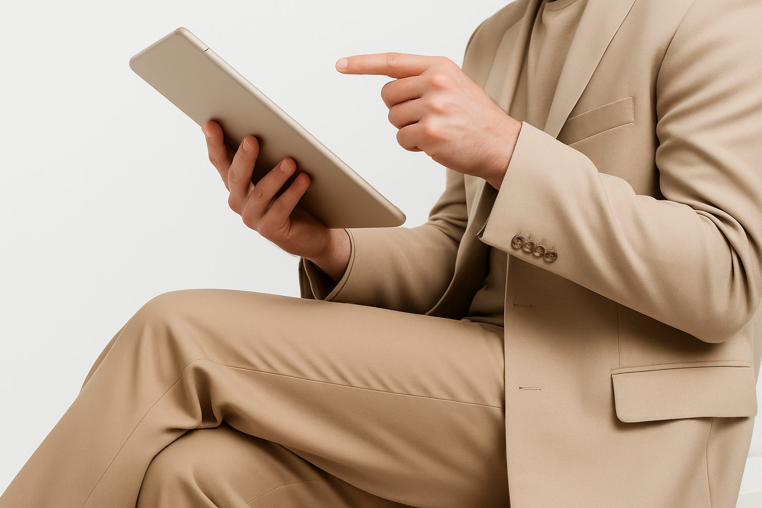 White man - exact same angle and colors